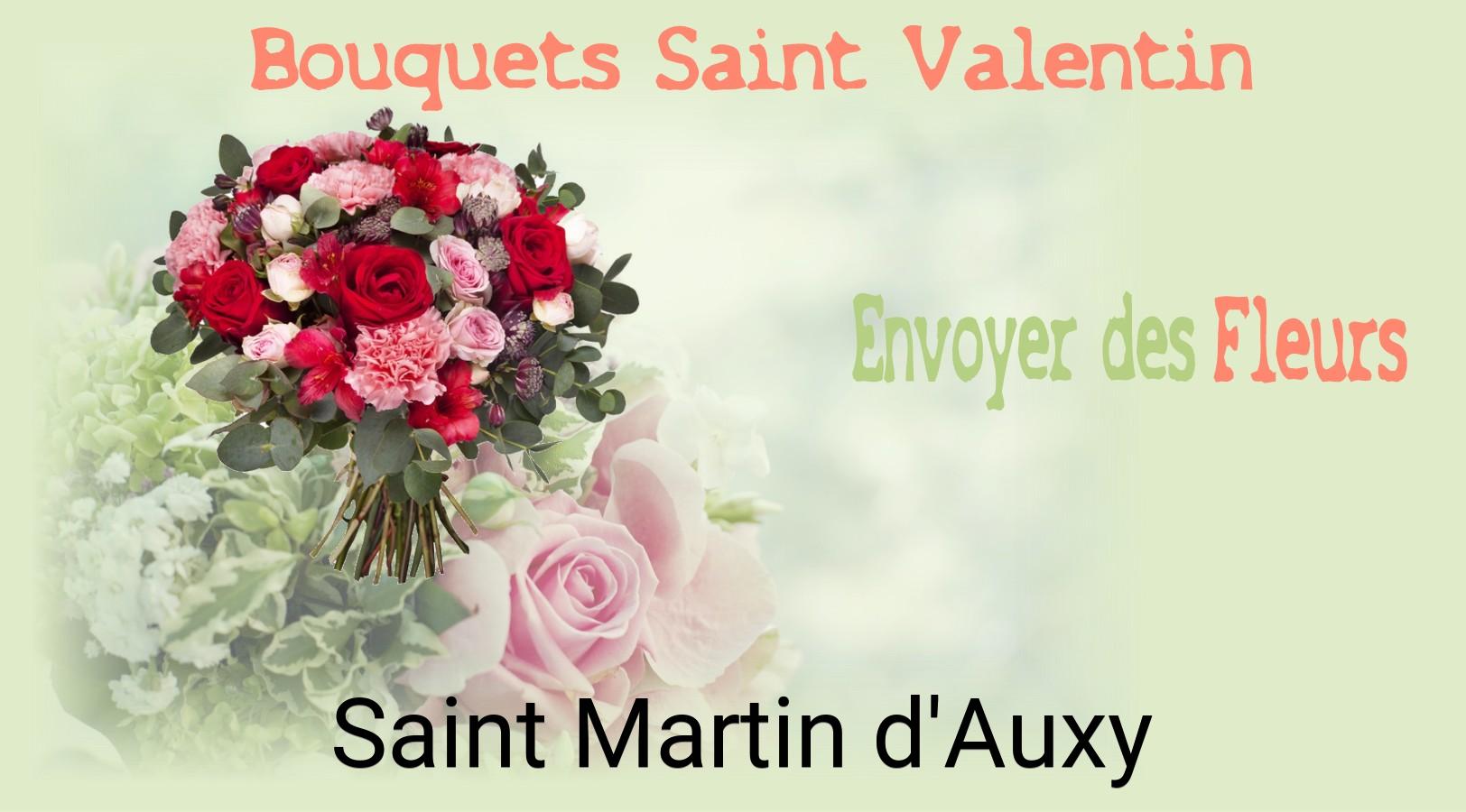 Roses de Saint-Valentin livrées à Saint-Martin-d'Auxy
